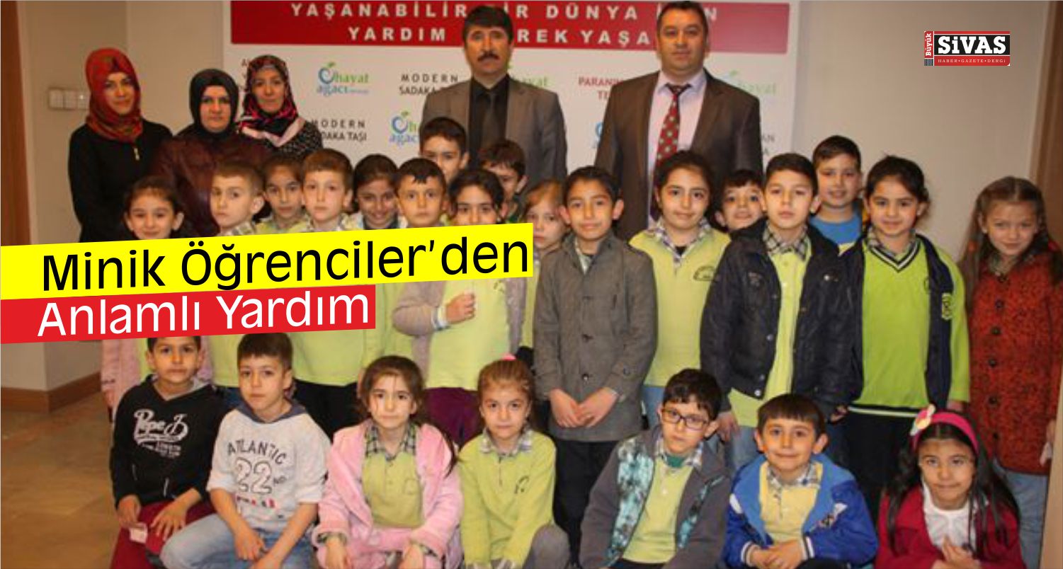 Öğrencilerden Anlamlı Yardım