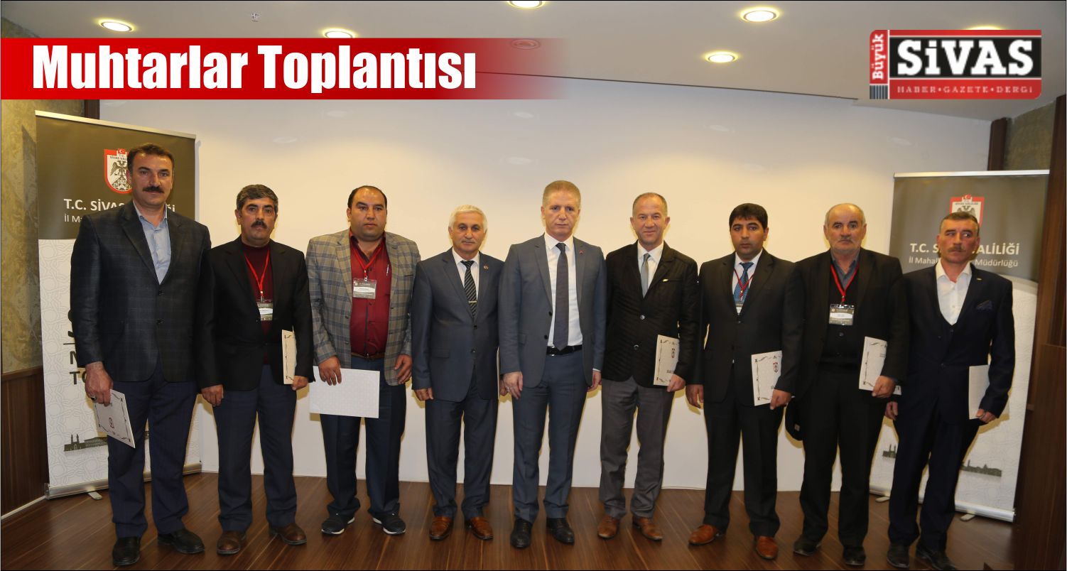 Muhtarlar Toplantısı Yapıldı