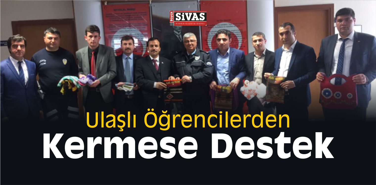 Ulaş İlçesi Öğrencileri Kermese El Yapımı Katkıda Bulundu