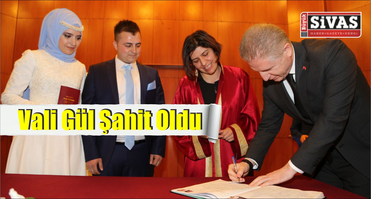 Vali Gül Şahit Oldu!