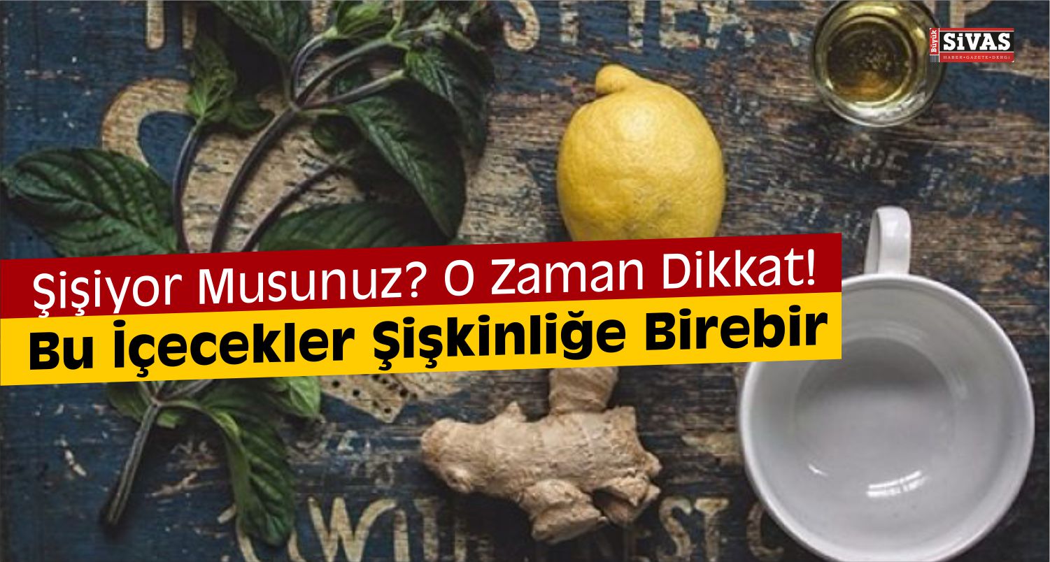şişkinlik için iyi gelen içecekler