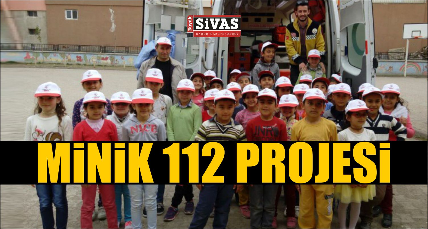 Ulaş ilçesinde ” Minik 112 Projesi ” ile öğrencilere acil çağrı eğitimi verildi.