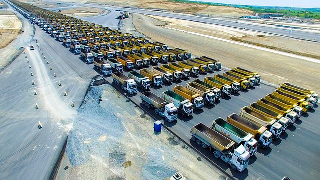 1453 Kamyonla Rekor Denemesi