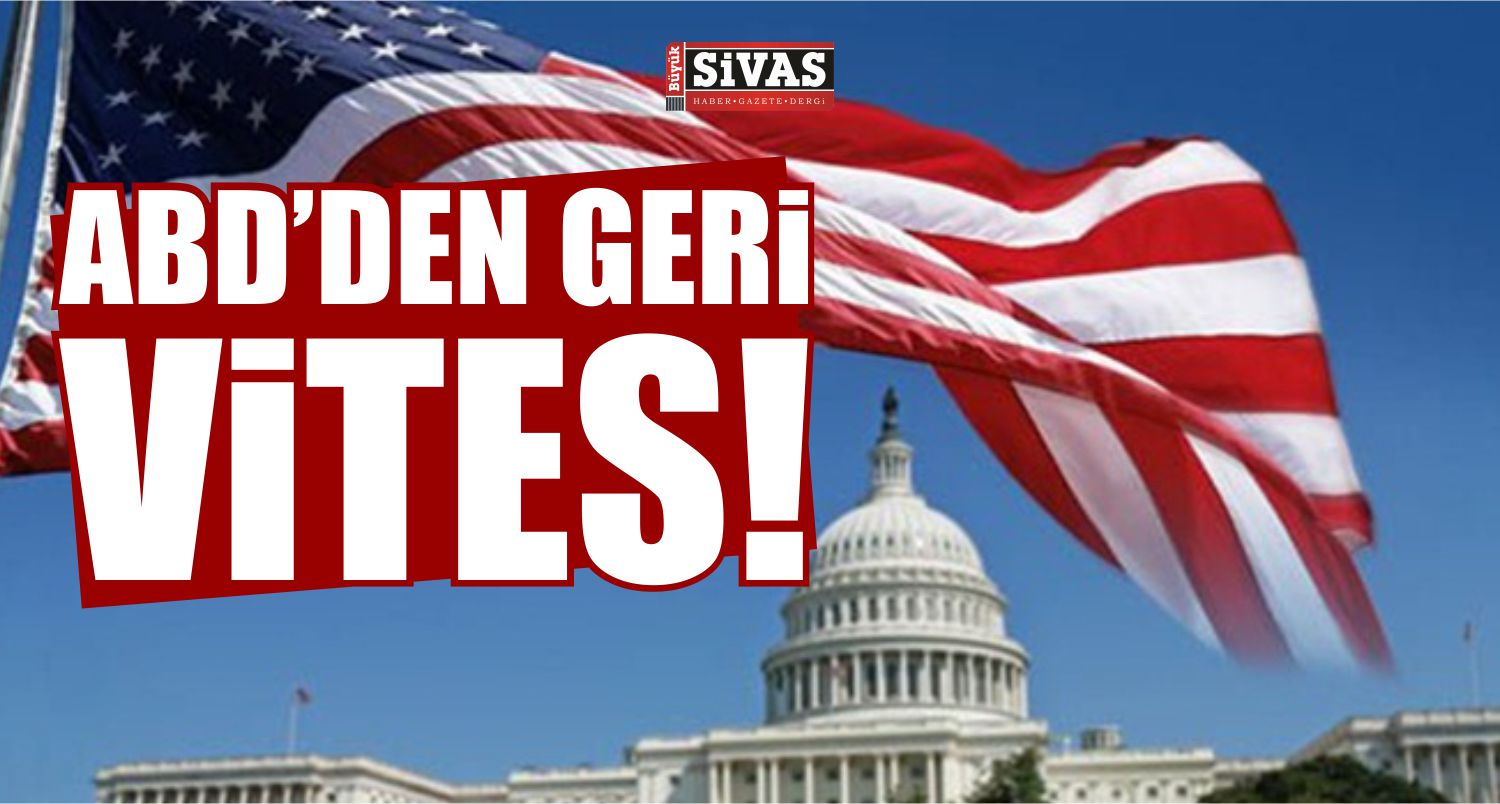 ABD’den Geri Vites! Türkiye’ye Garanti Verdi
