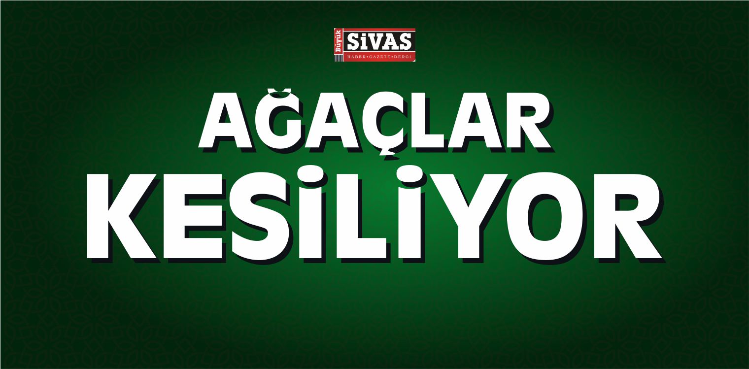 Ağaçlar Kesiliyor