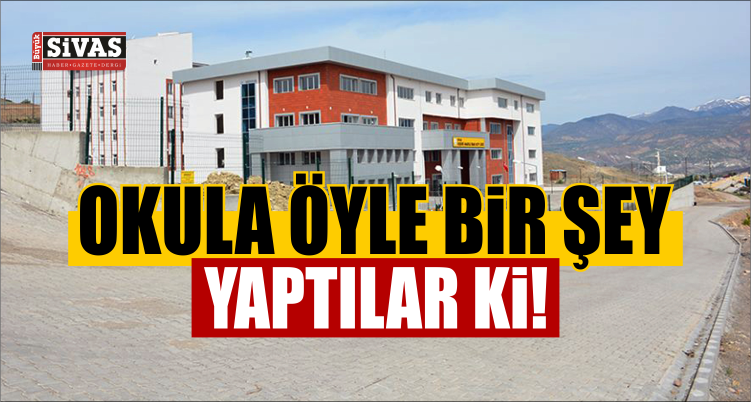 Okula Öyle Birşey Yaptılar Ki!