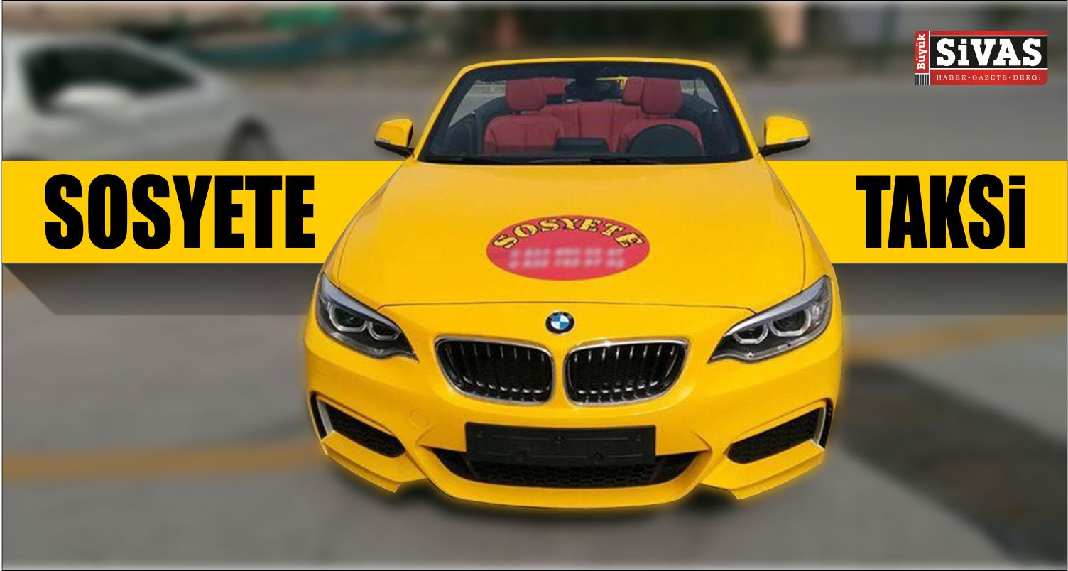 SOSYETE TAKSİ! LÜKS OTOMOBİLİ TİCARİ TAKSİ YAPTI!