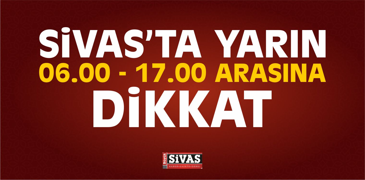 Meteorolojiden Sivas İçin Kuvvetli Rüzgar ve Fırtına Uyarısı