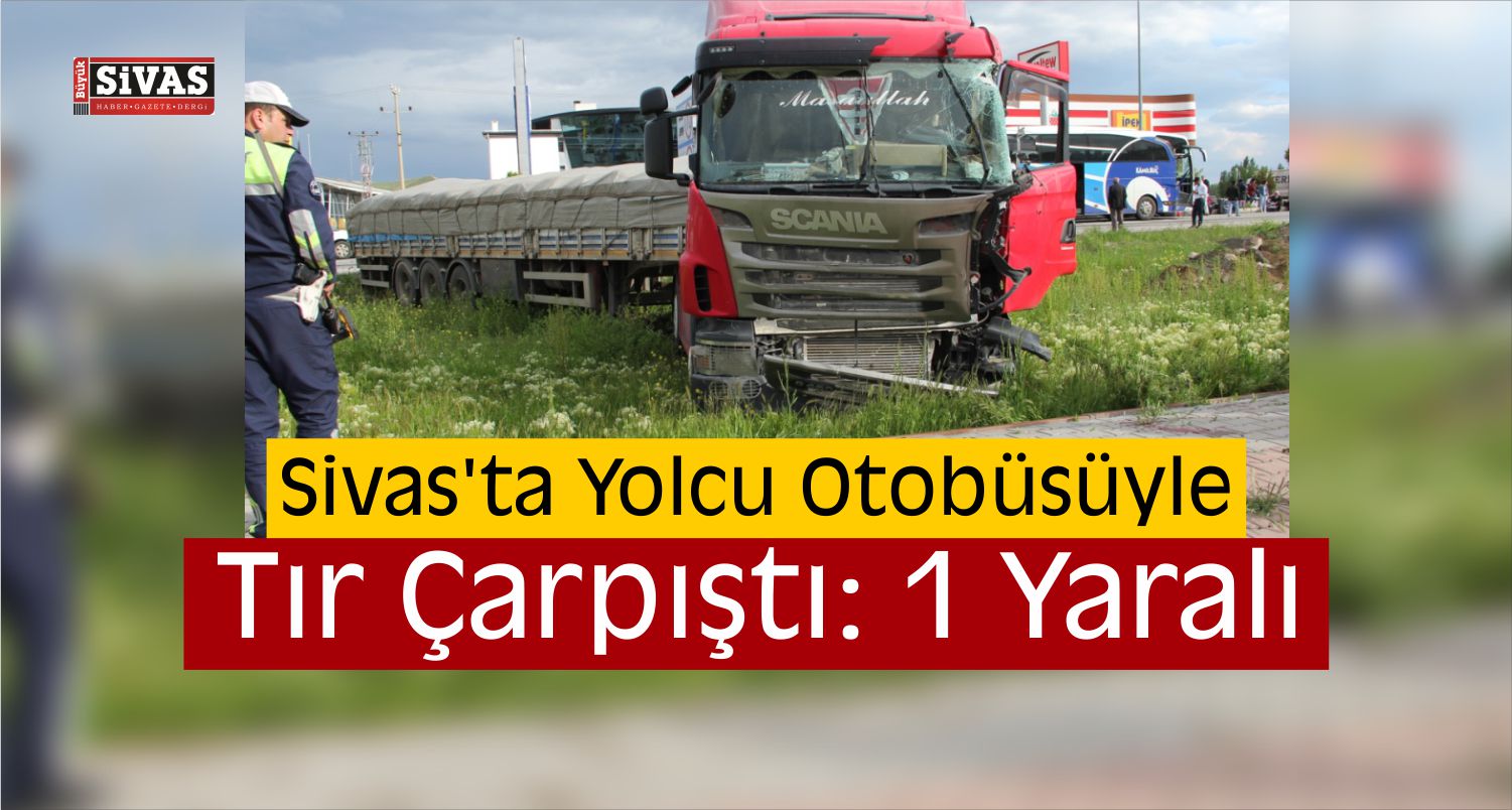 Sivas’ta Trafik Kazası Meydana Geldi