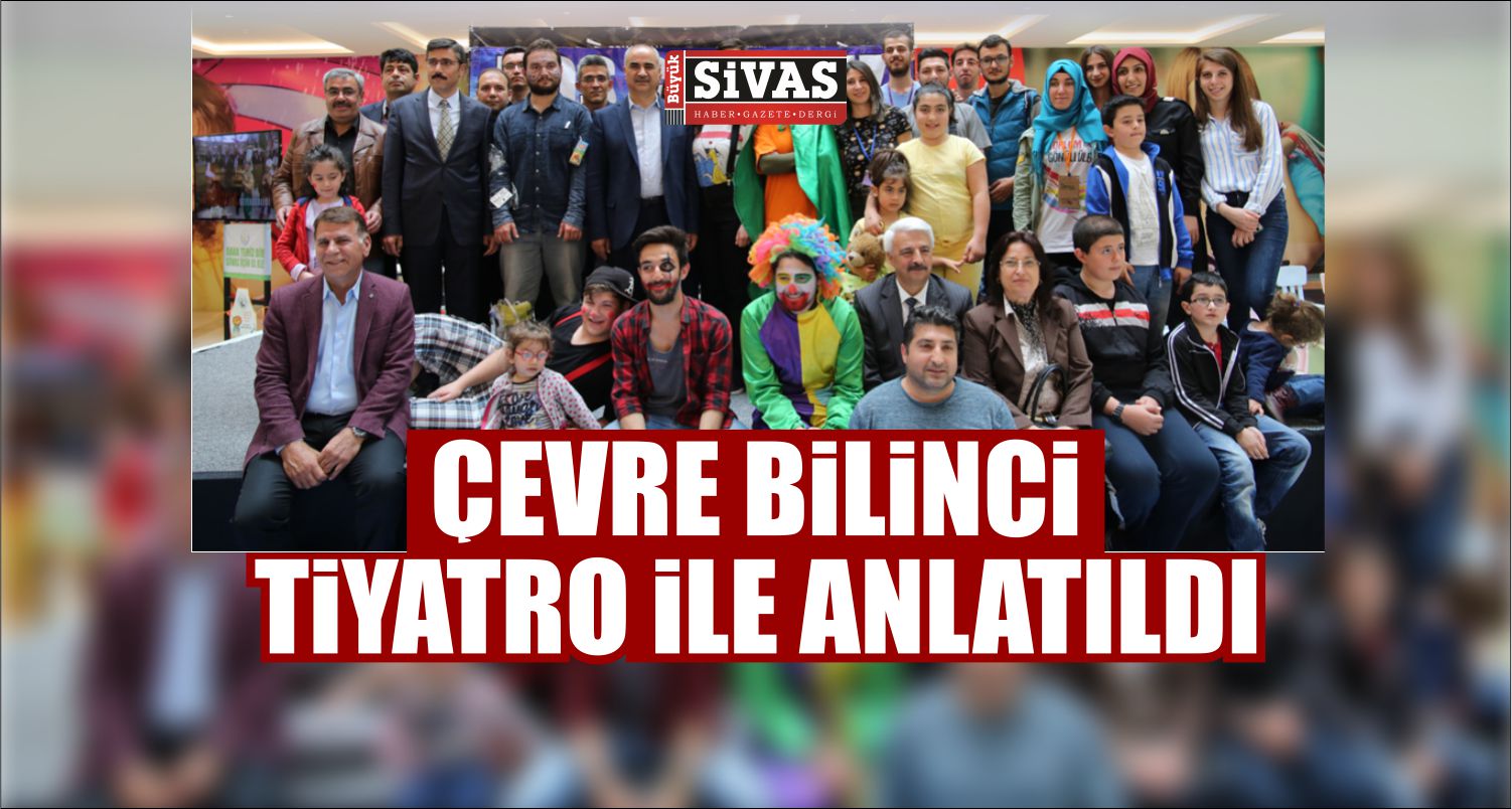 Çocuklara Çevre Bilinci Tiyatroyla Anlatıldı