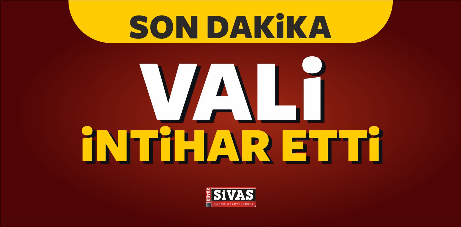 Vali İntihar Etti