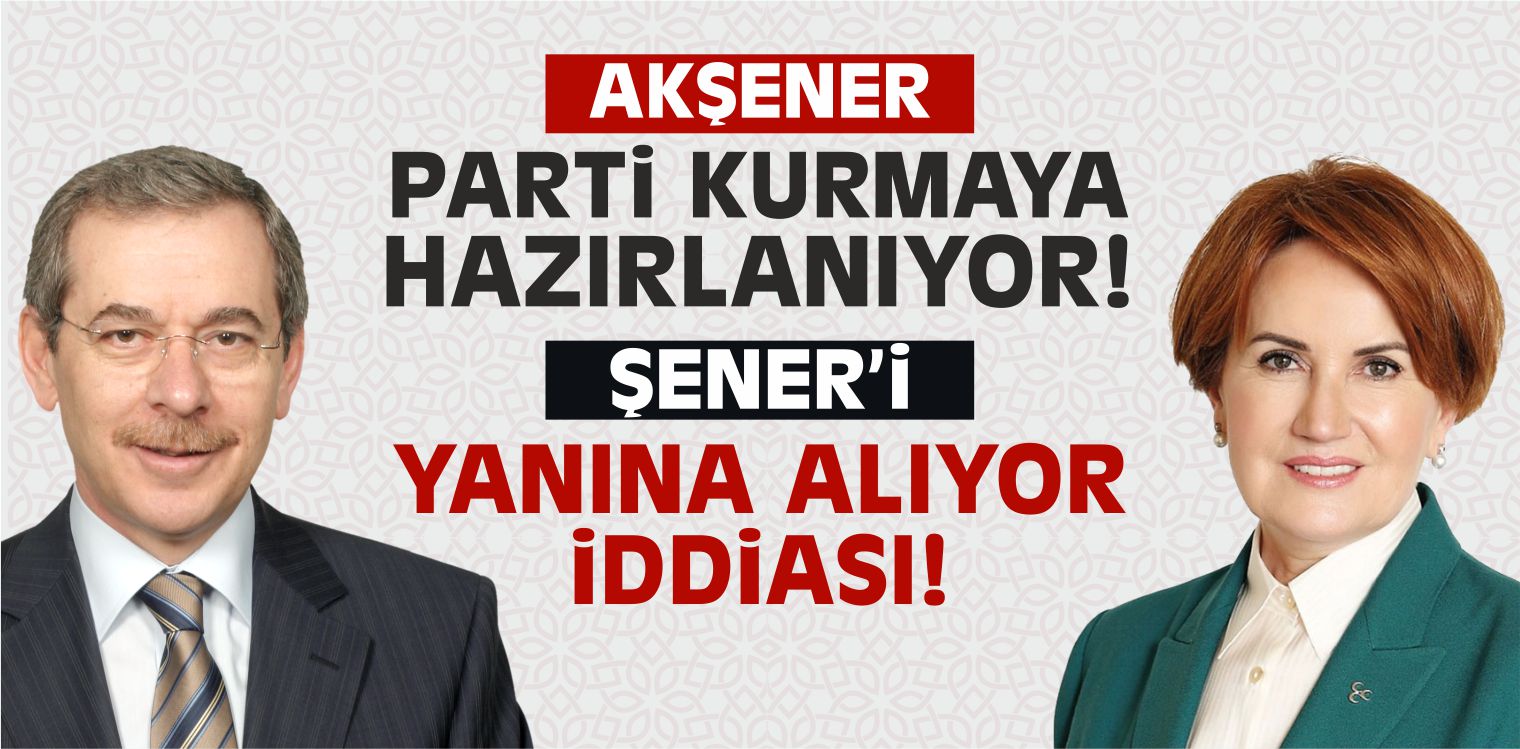 Meral Akşener ve Abdullatif Şener