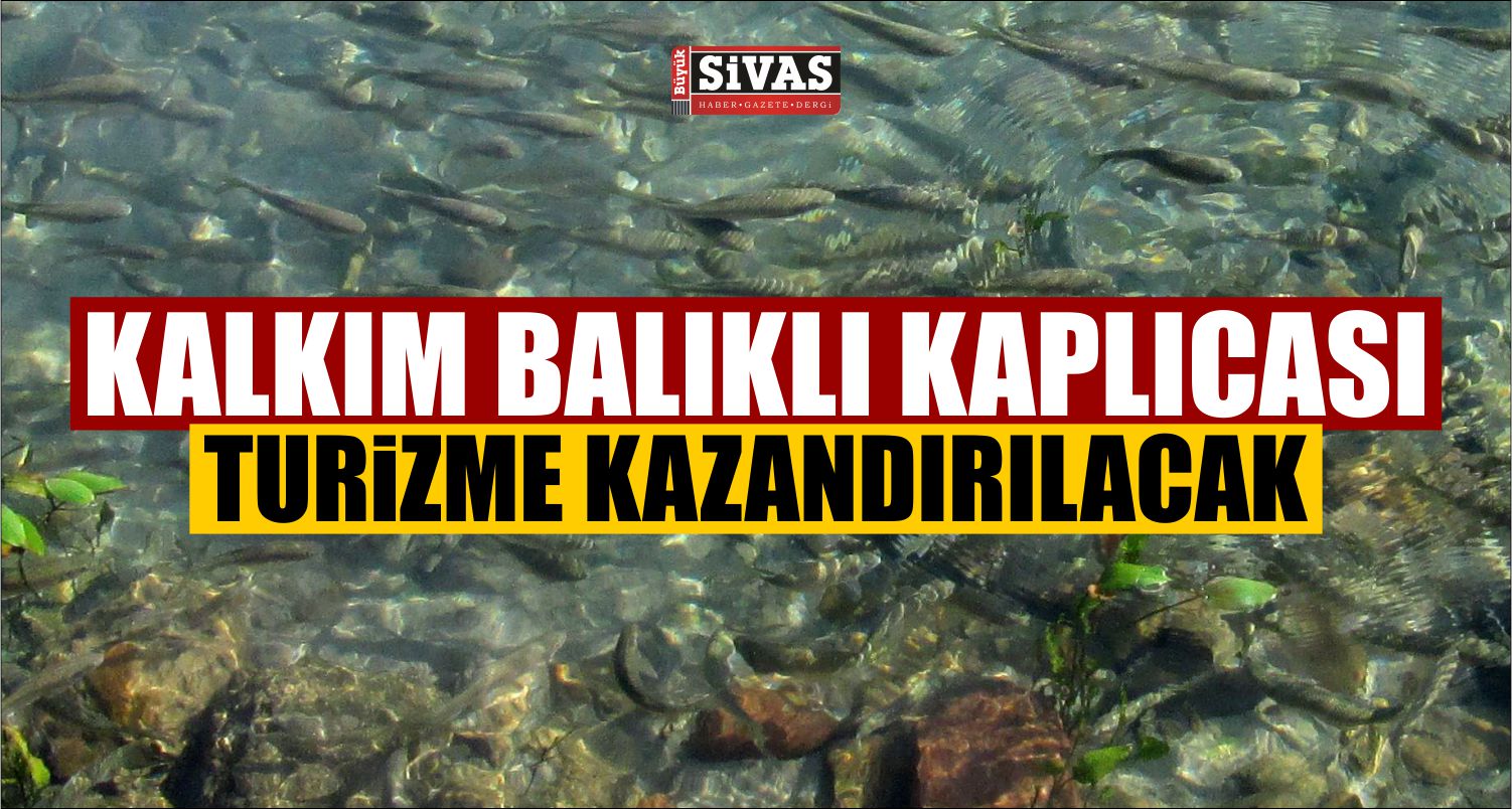 Kalkım Balıklı Kaplıcası Turizme Kazandırılacak