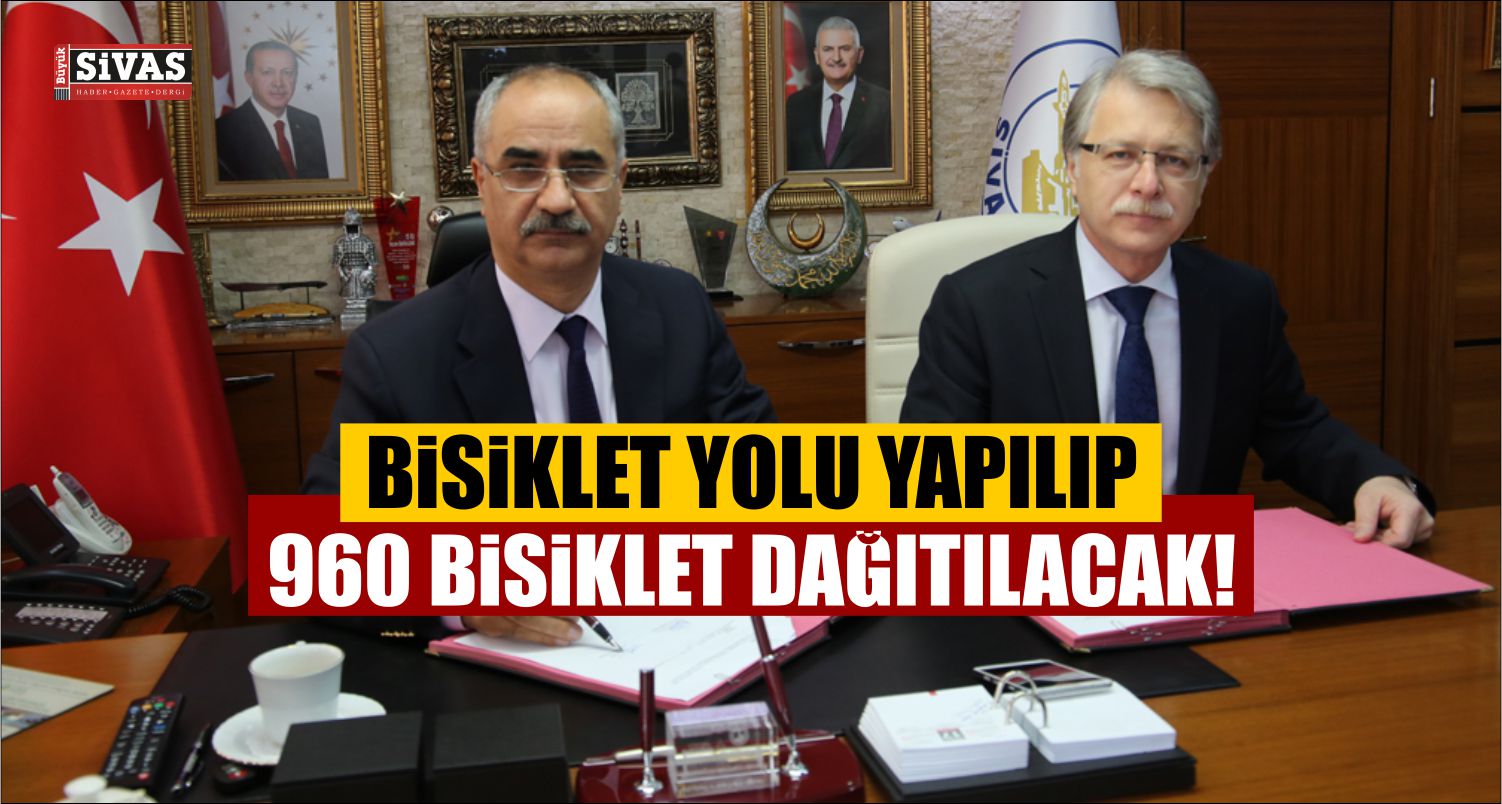 Bisiklet Yolu Yapılıp 960 Bisiklet Dağıtılacak!