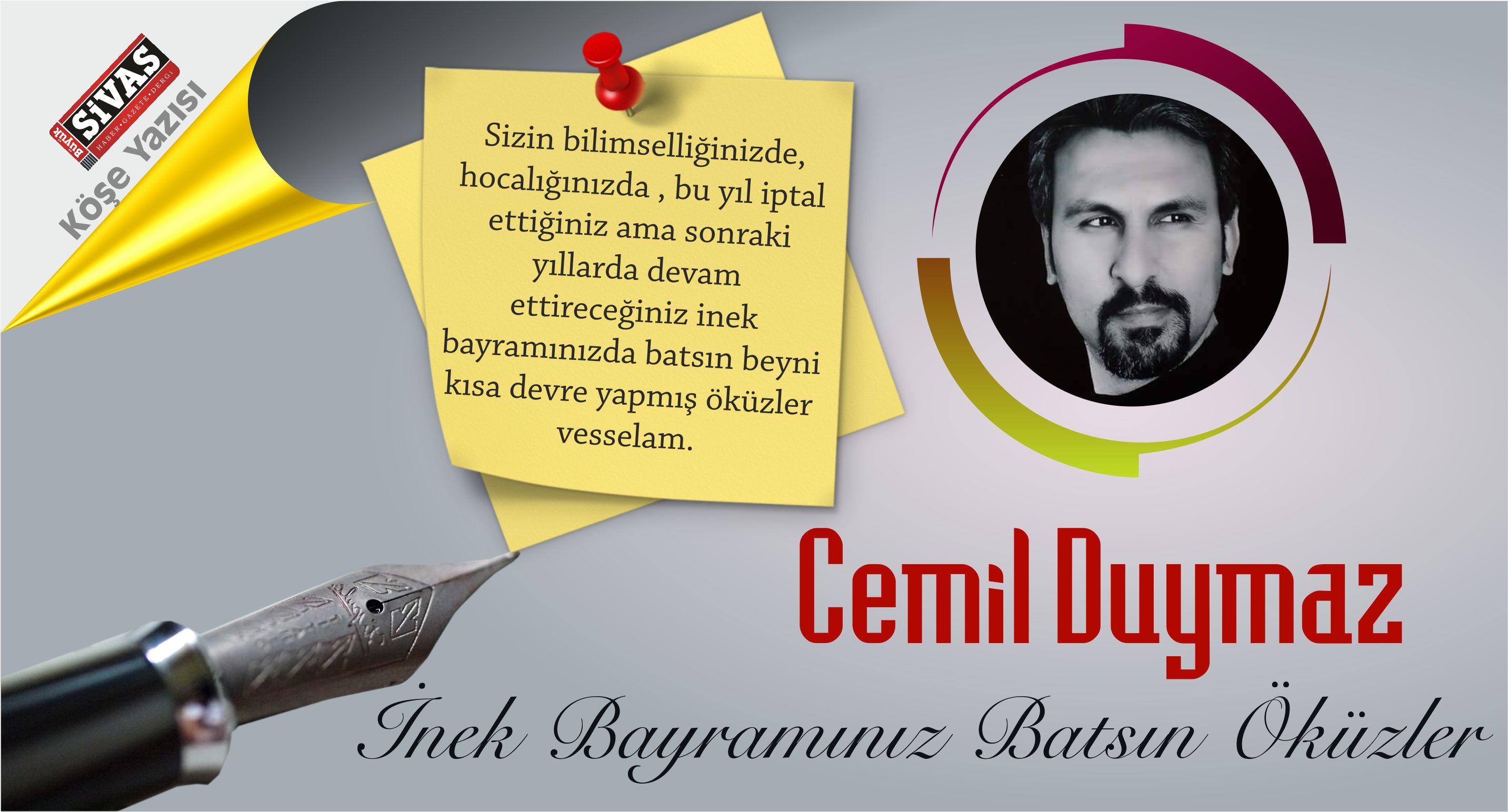 İnek Bayramınız Batsın Öküzler