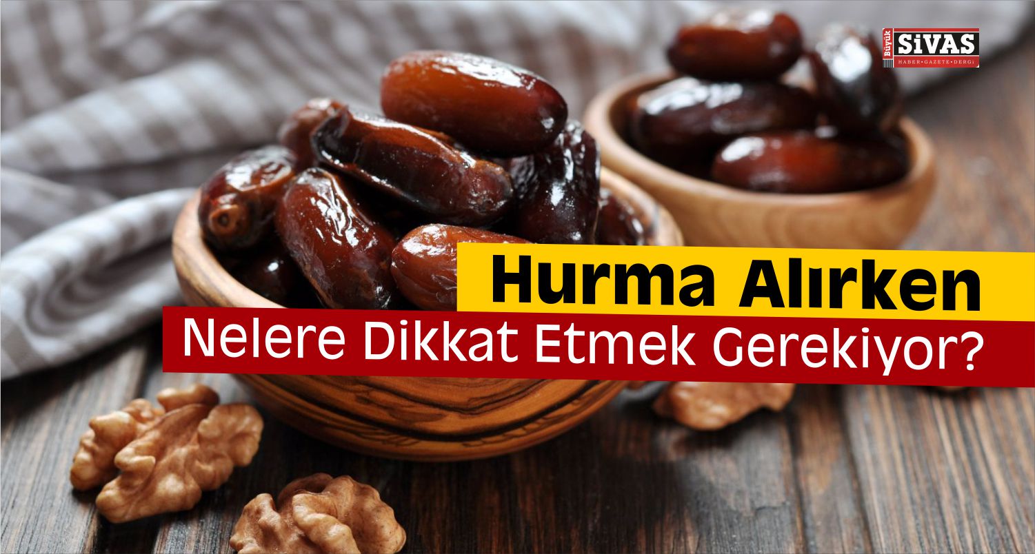 hurma alırken