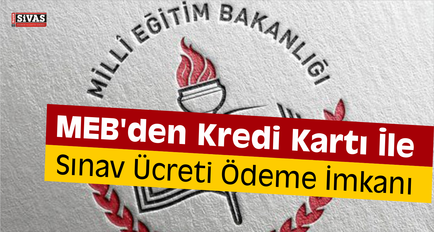 kredi kartı ile sınav ücreti yatırma