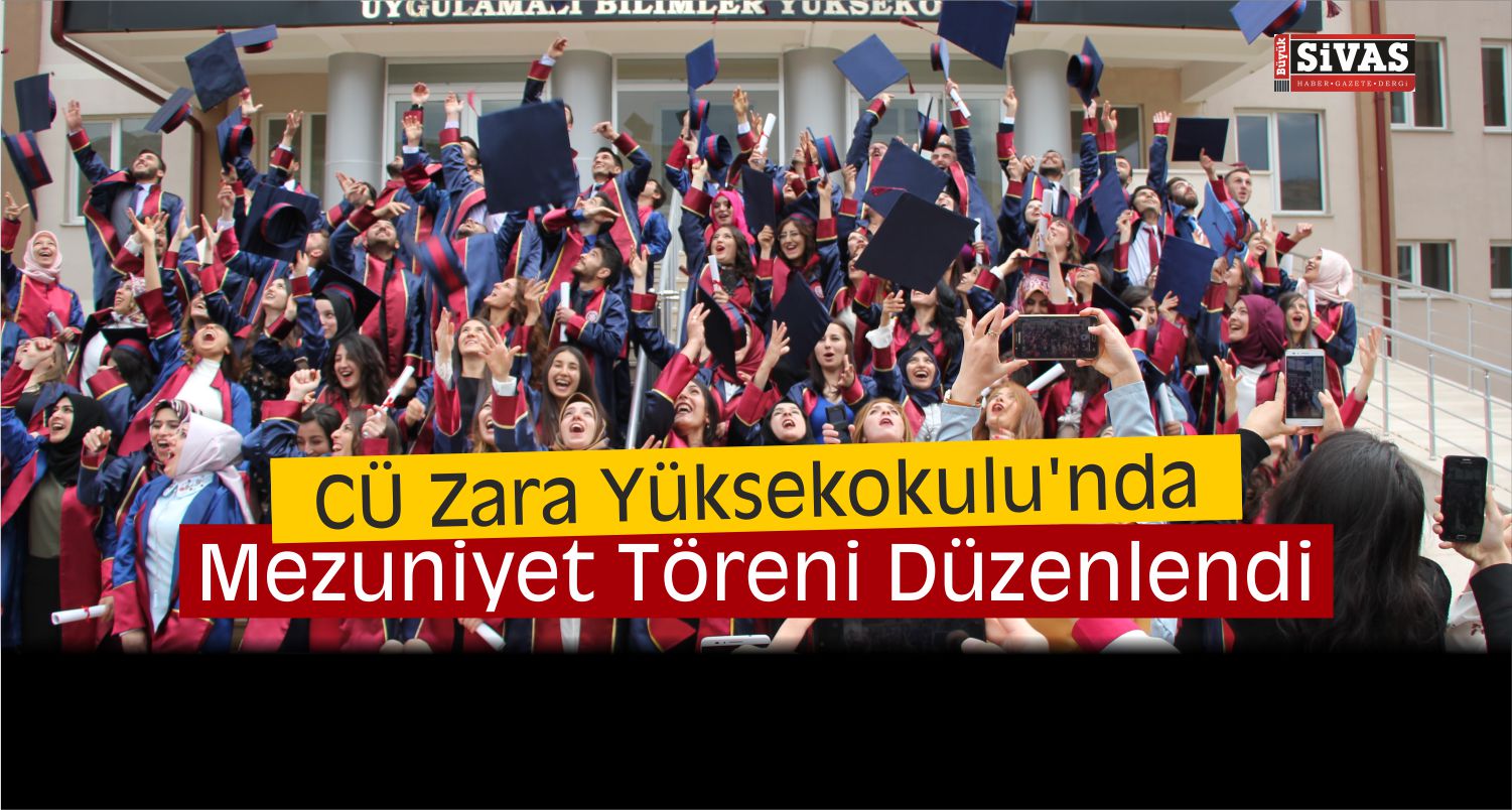CÜ’de Mezuniyet Töreni