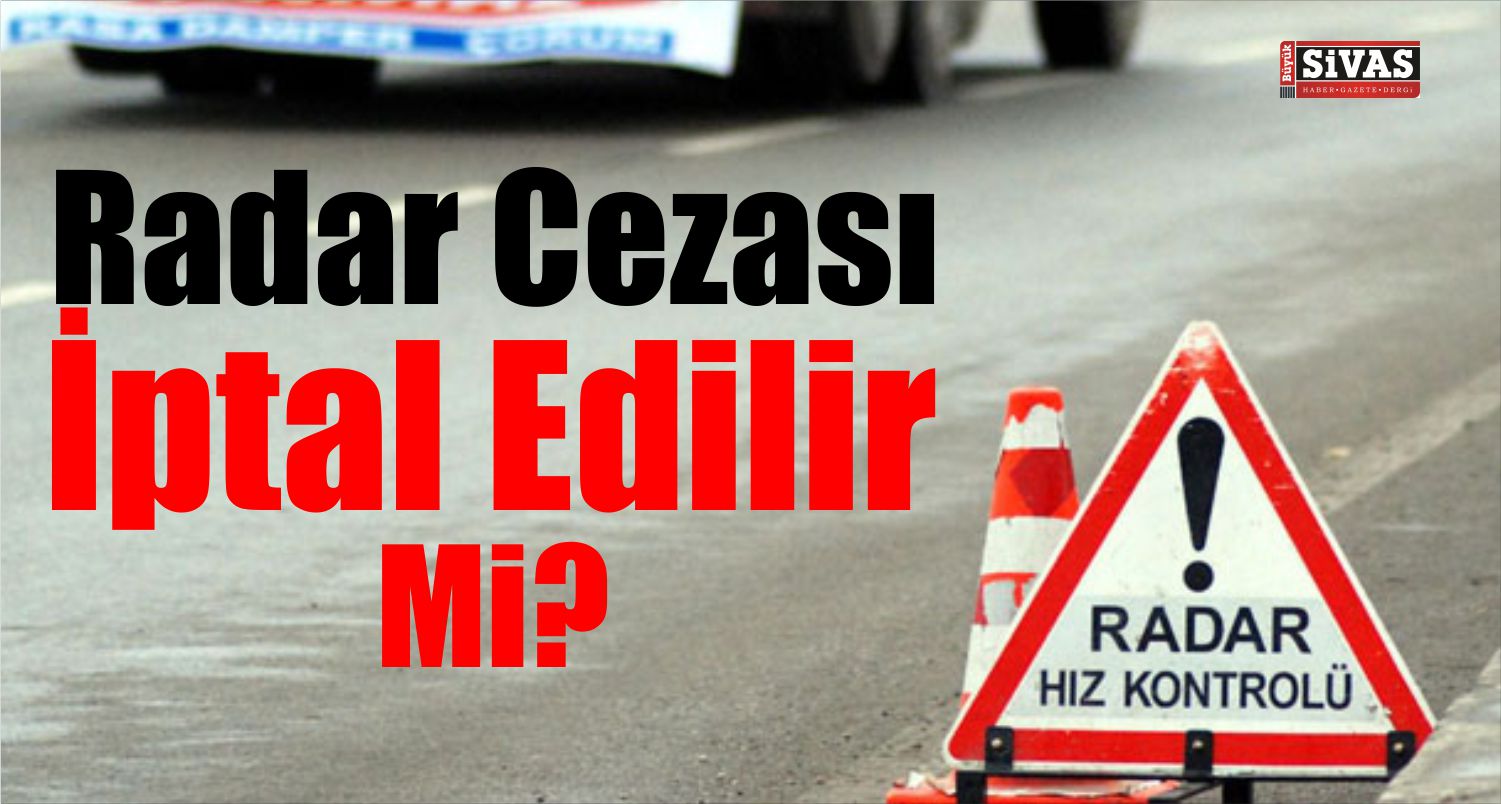radar cezası