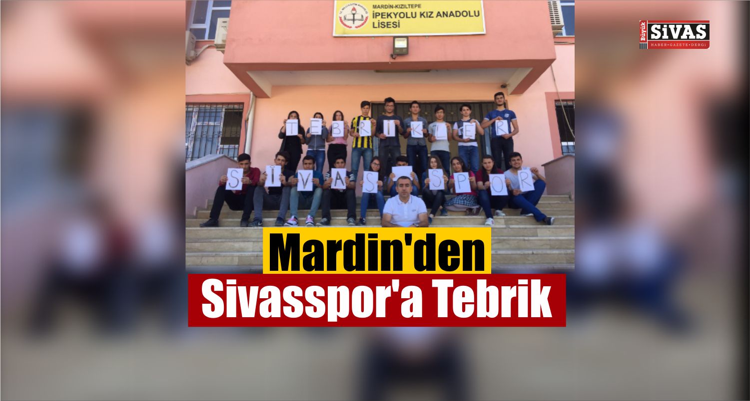 Mardin’den Sivasspor’a Tebrik