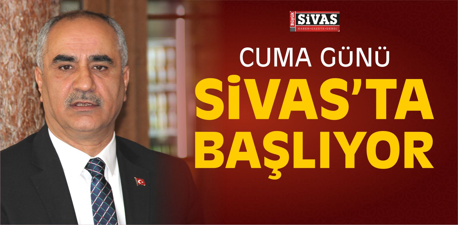 Tarihi Kentler Birliği Cuma Günü Sivas’ta