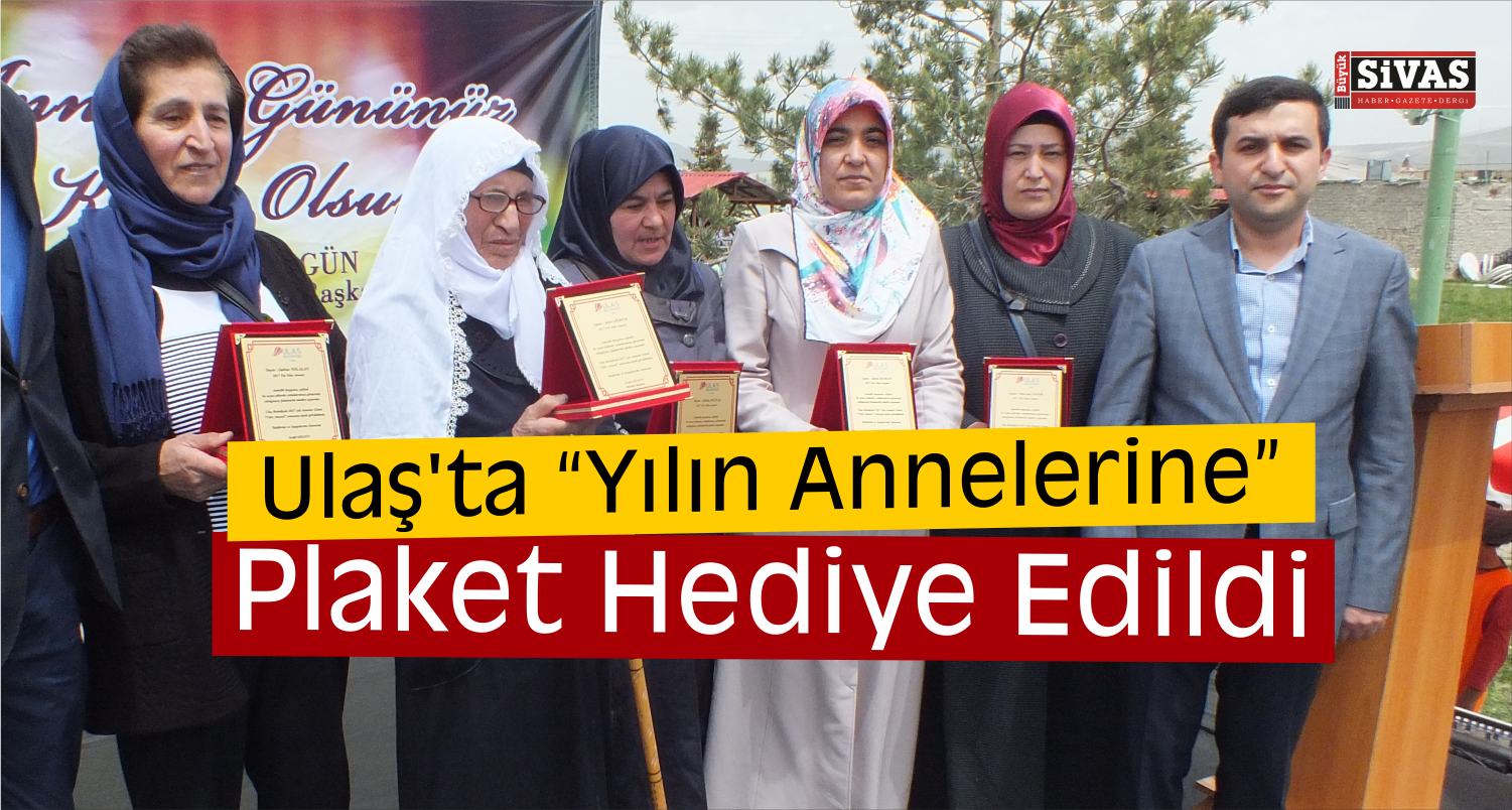 Ulaş İlçesinde Anneler Günü Programı Düzenlendi