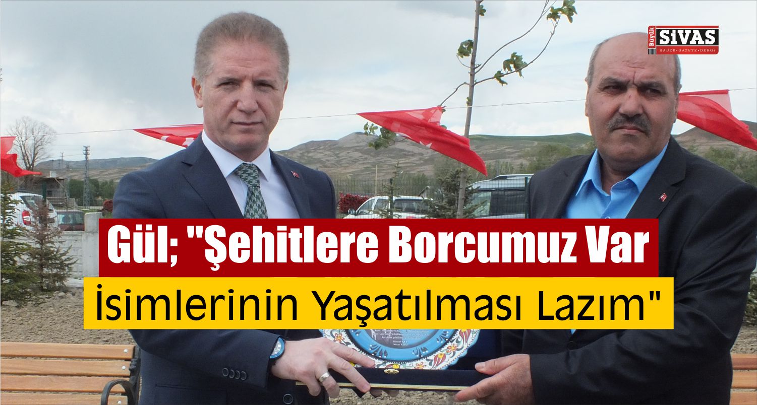 Şehidin Adı Doğduğu Köydeki Parkta Yaşatılacak