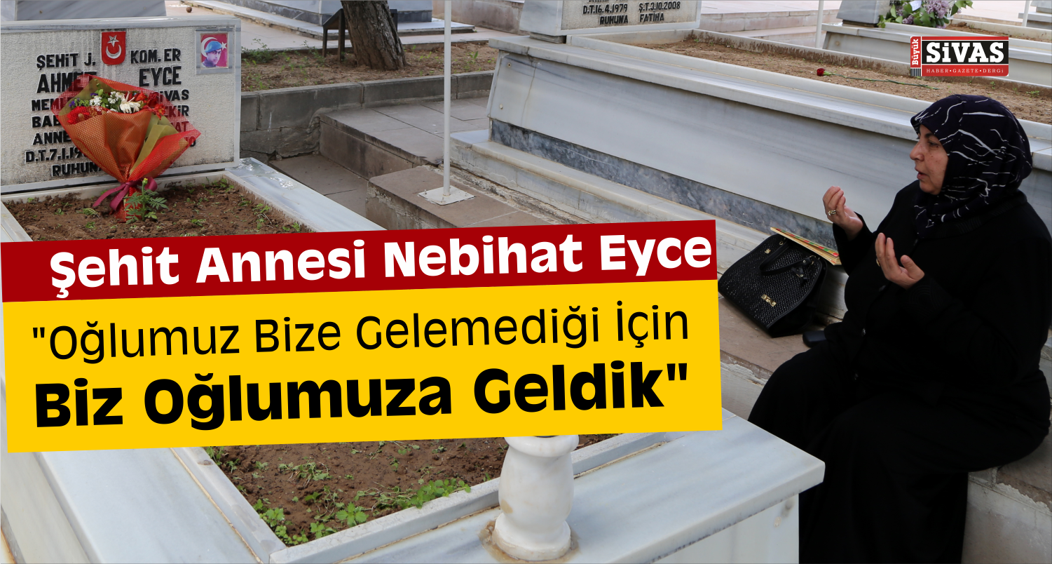 şehit annesi oğlunun mezarında