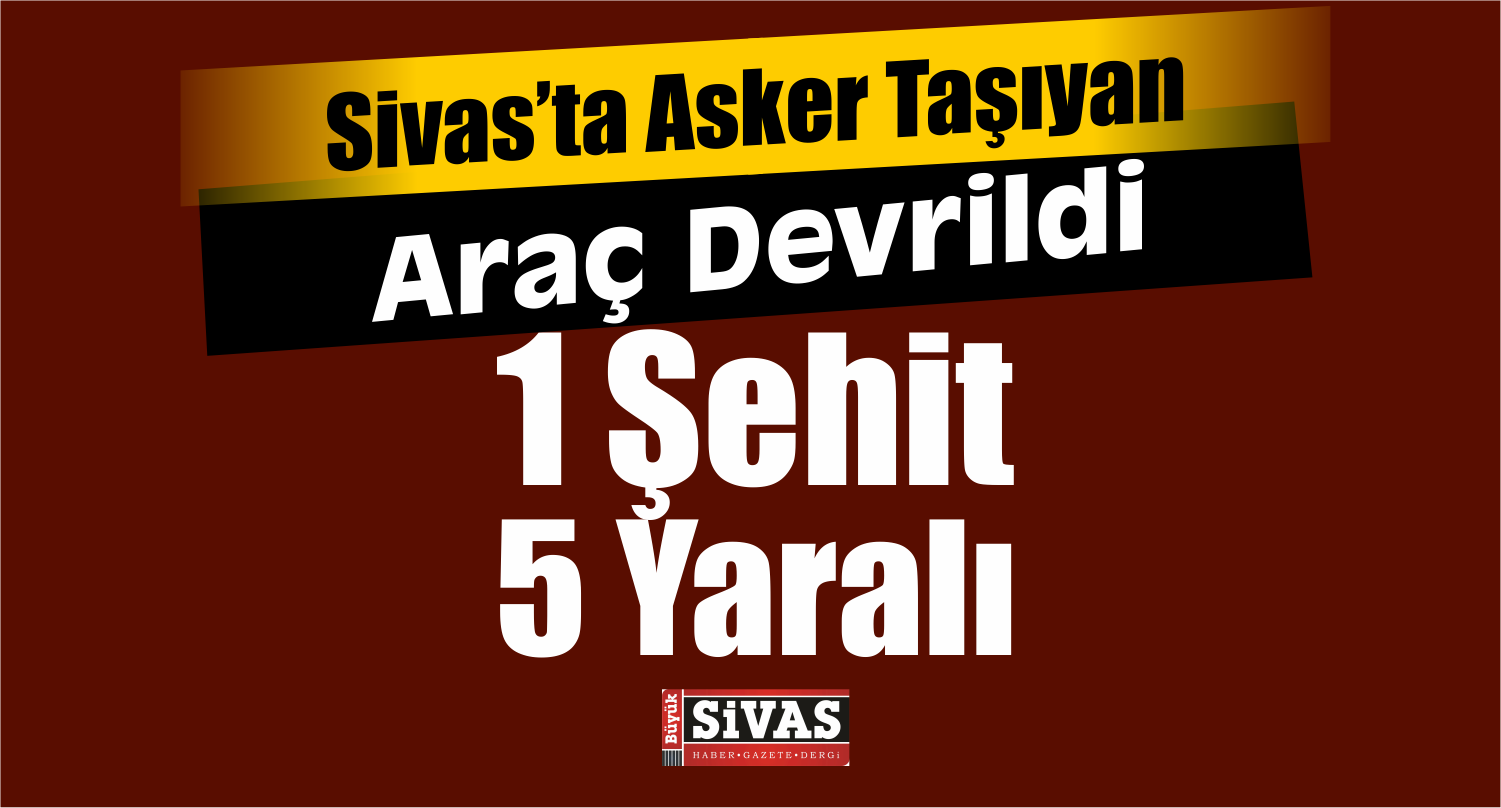 Askerlerin İçinde Bulunduğu Otomobil Kaza Yaptı