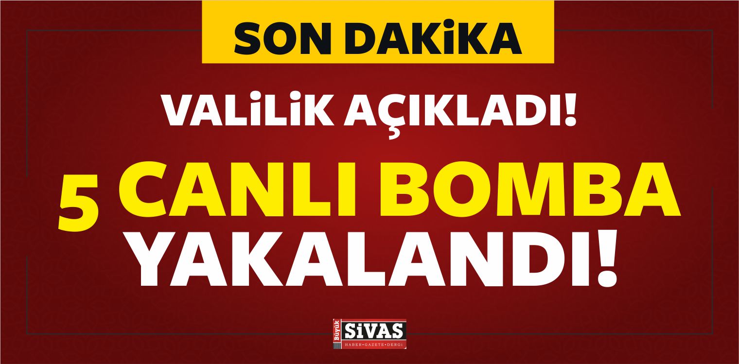 5 Canlı Bomba Yakalandı!