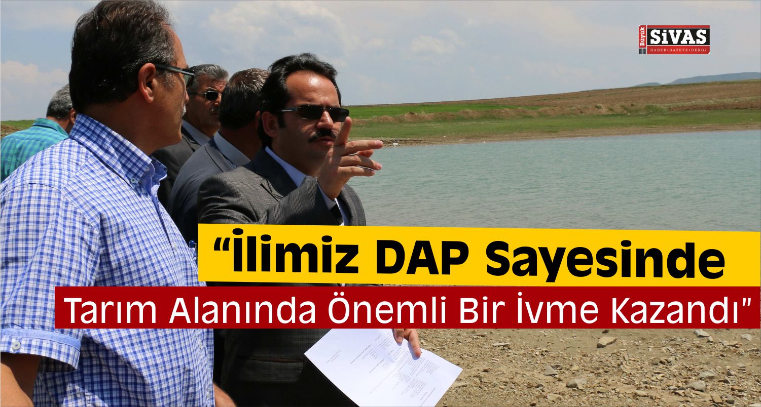 Genel Sekreter Kaya, Doğupınar Göleti’ni İnceledi