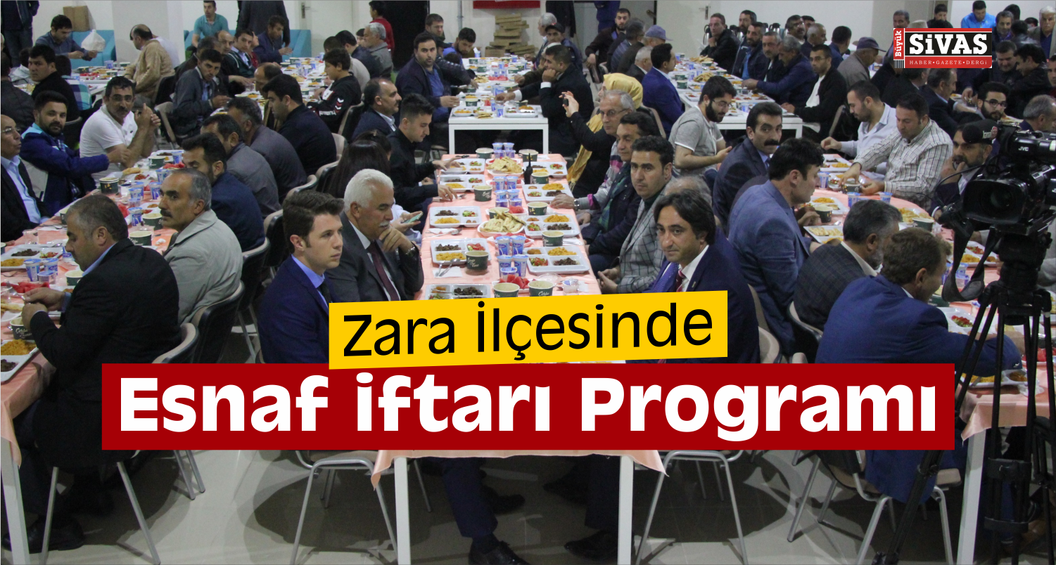 Esnaf iftar ı Programı