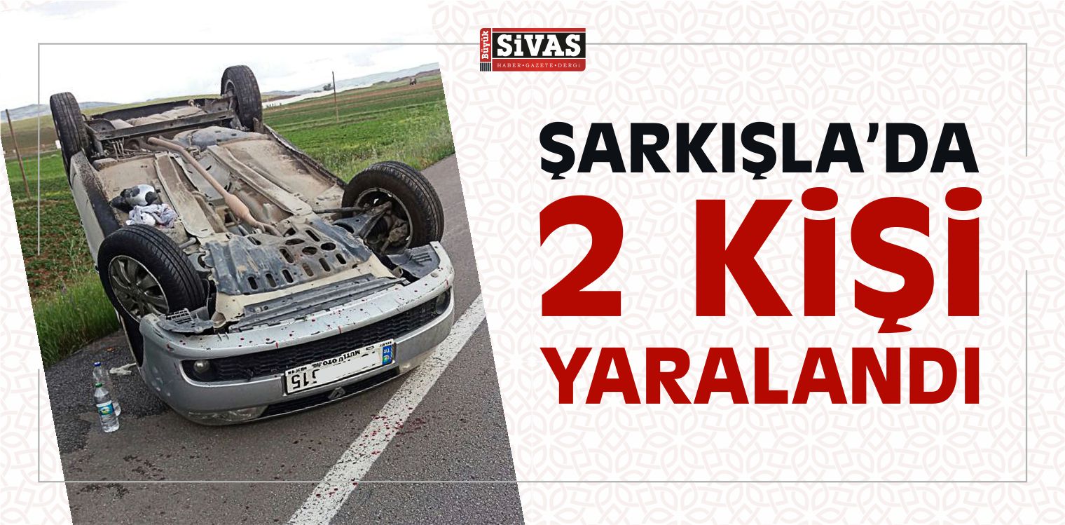 Trafik Kazasında 2 Kişi Yaralandı