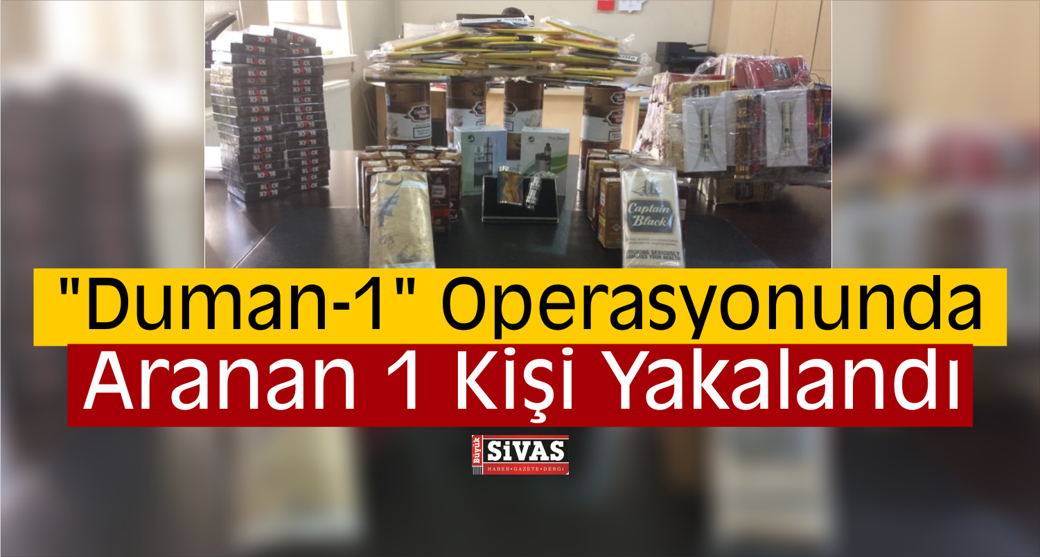 Sivas'ta Duman 1 Operasyonu