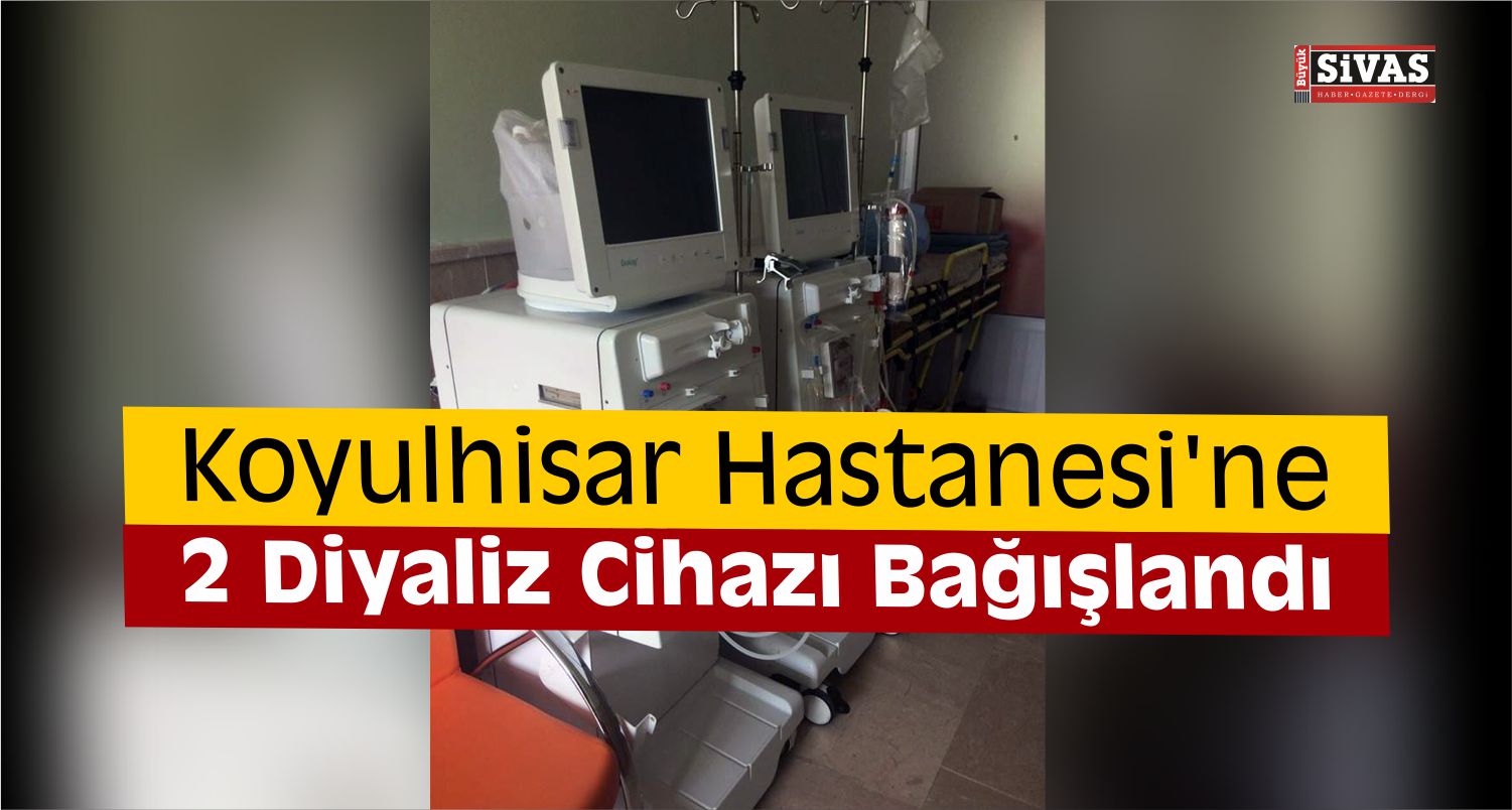 Hayırsever İş Adamı Diyaliz Cihazı Bağışladı