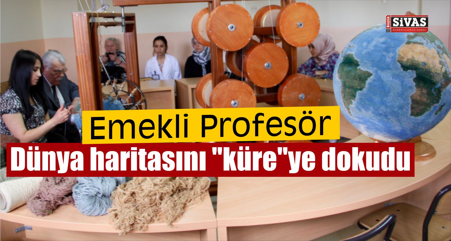 Dünya Haritası “Küre”ye Dokundu