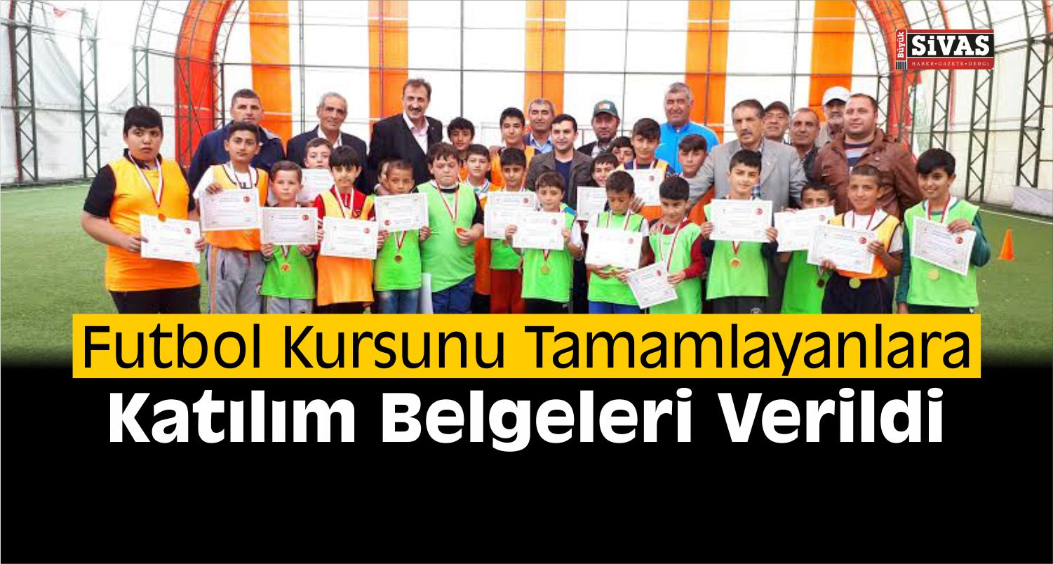 Ulaş’ta Futbol Kursu Sona Erdi