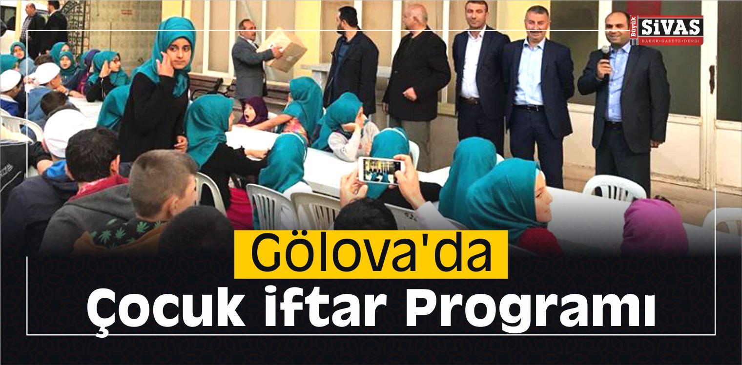 Gölova’da Çocuk iftar Programı