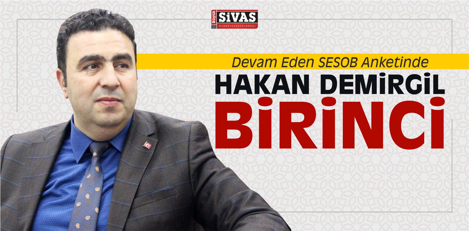 Hakan Demirgil Bugün İlk Sırada! SESOB Anketine Oy Ver