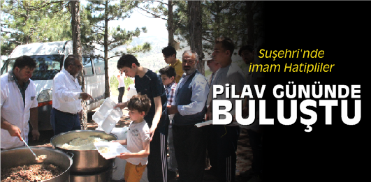 imam Hatipliler Pilav Gününde