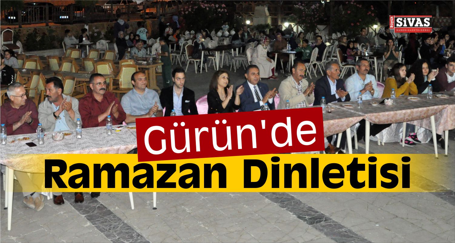 Gürün’de Ramazan Dinletisi