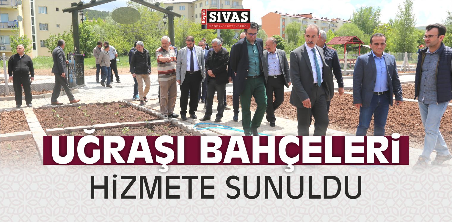 CÜ’de Uğraşı Bahçeleri Hizmete Sunuldu