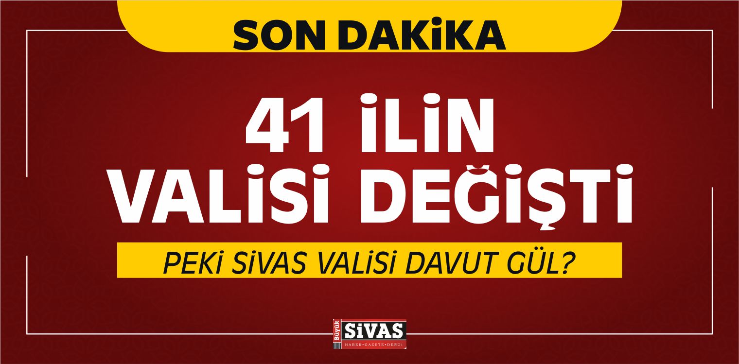Valiler Kararnamesi İle 41 İlin Valisi Değişti