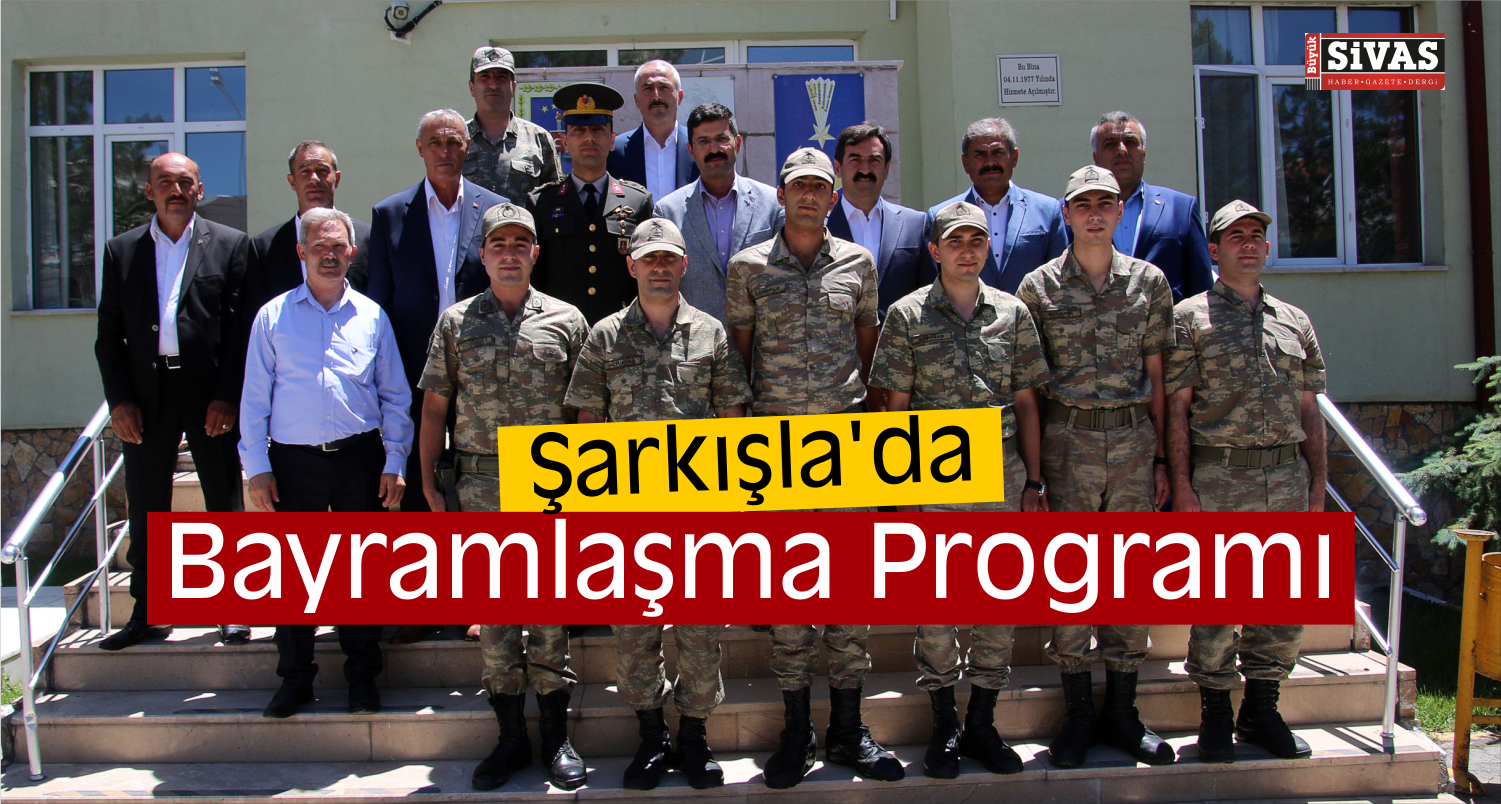 Şarkışla'da Bayramlaşma Programı