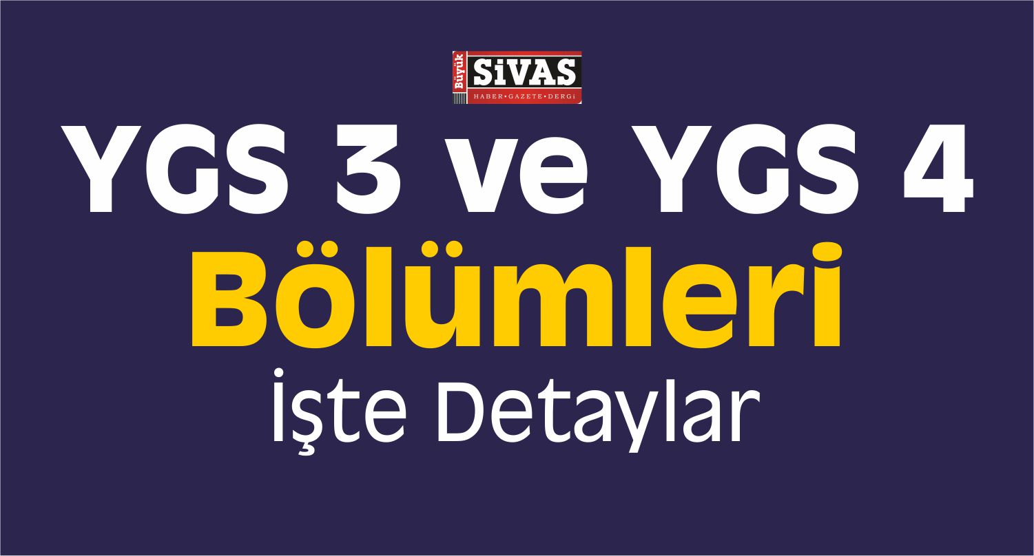 2017 YGS 3 ve YGS 4 İki Yıllık ve Dört Yıllık Bölümler