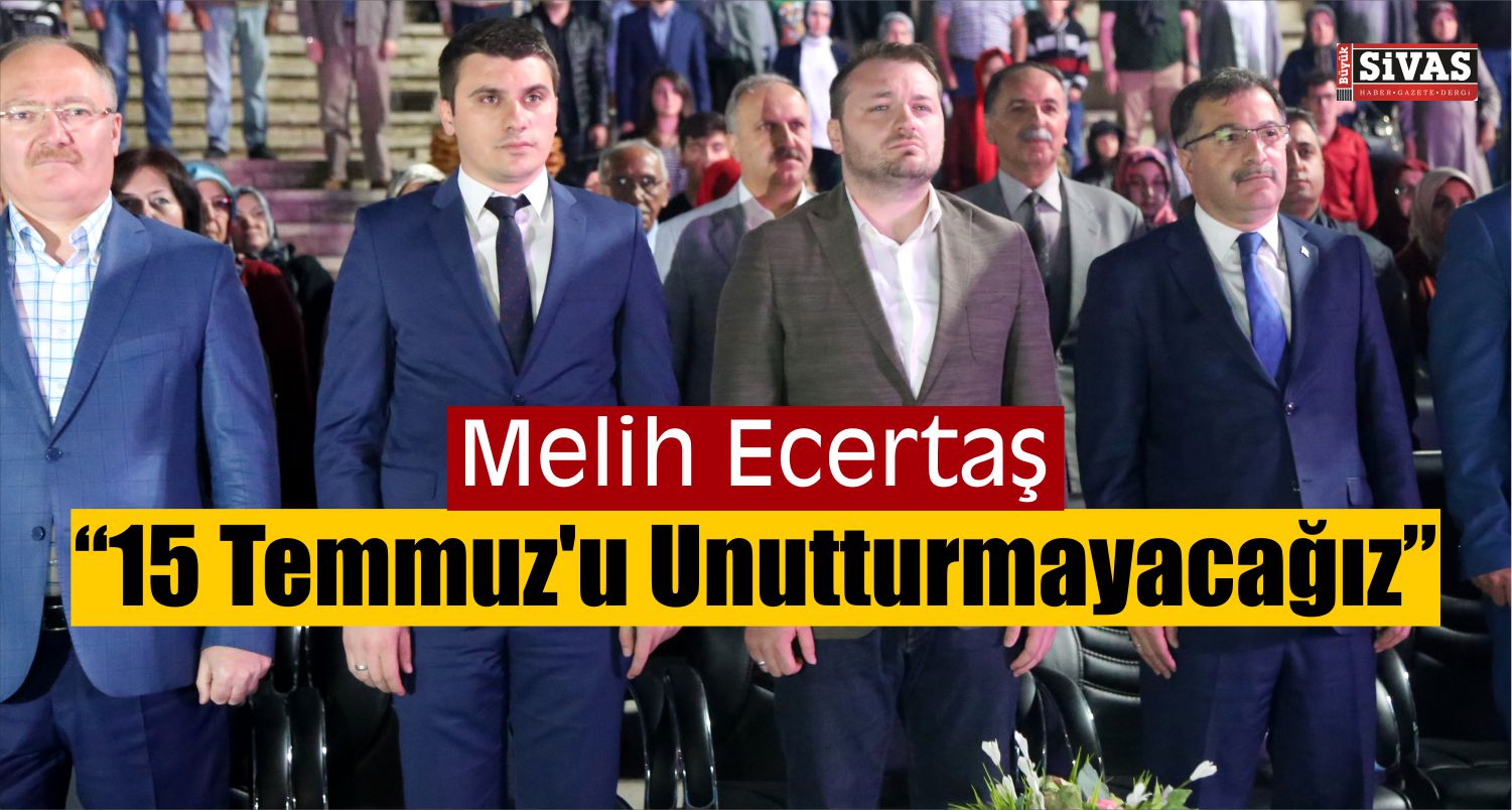 AK Parti Gençlik Kolları Genel Başkanı Melih Ecertaş Sivas’ta