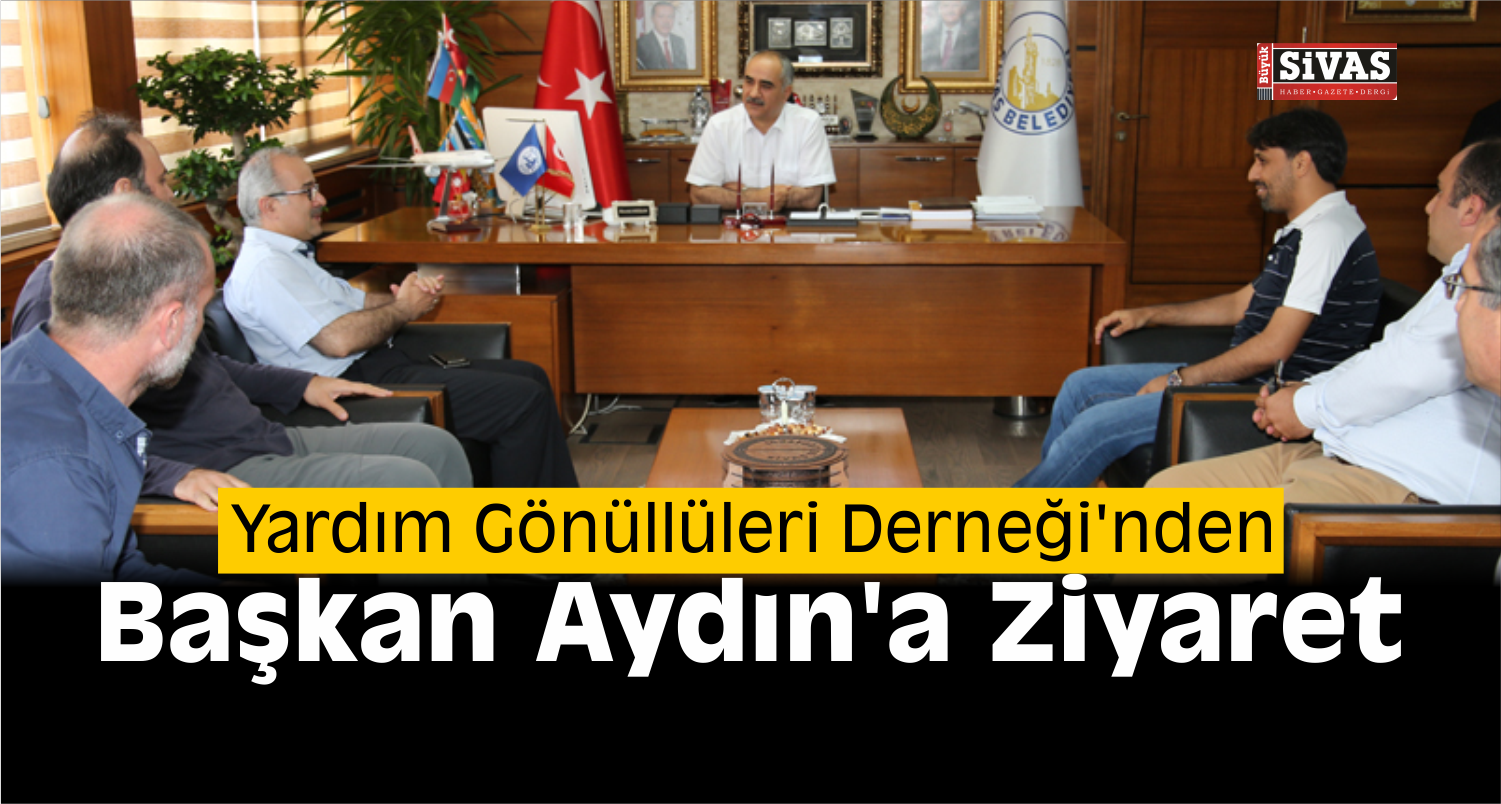 Başkan Aydın’a “Teşekkür” Ziyareti