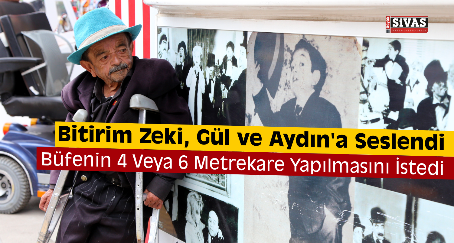 Bitirim Zeki nin İki Metrekarelik Büfede Geçen Ömrü