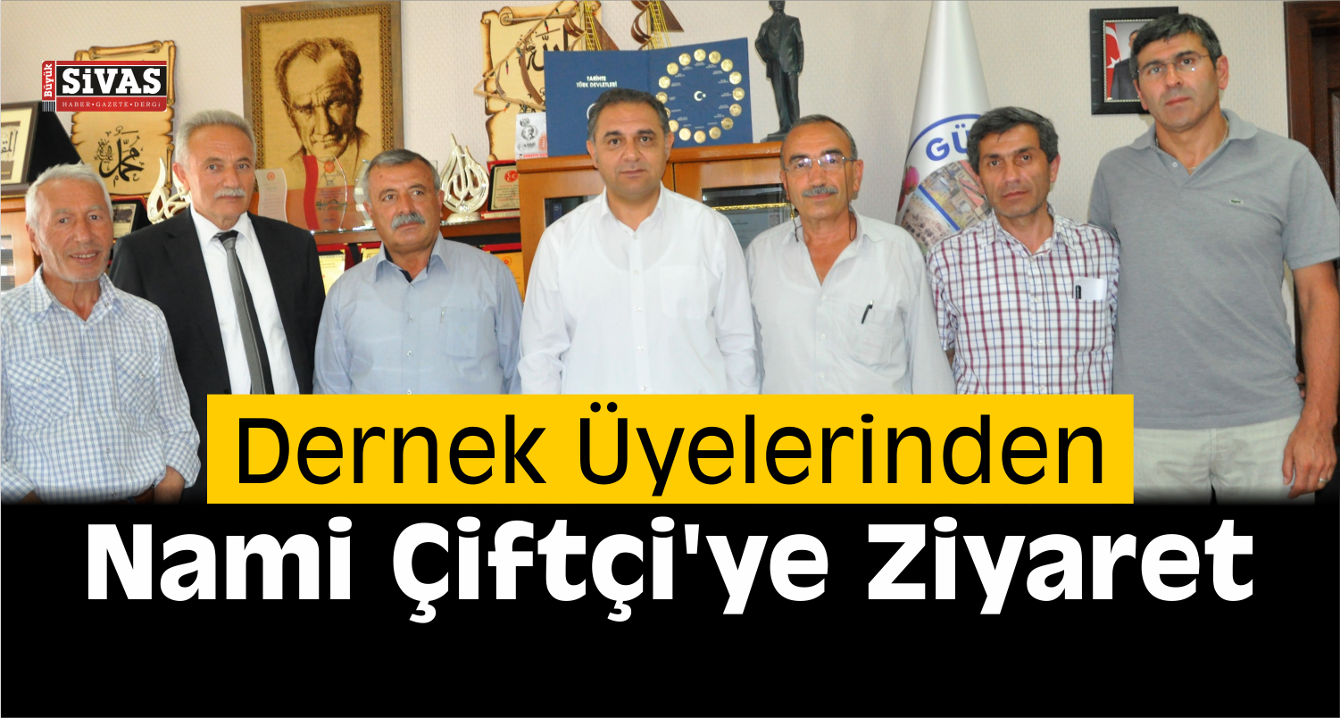 Dernek Üyelerinden Gürün Belediye Başkanına Ziyaret