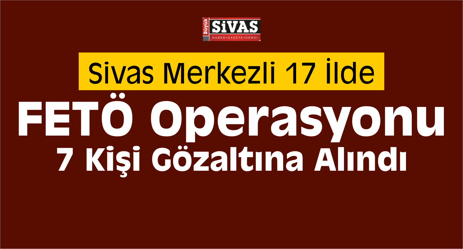 FETÖ’nün “Işık Evlerine” Yönelik Operasyon